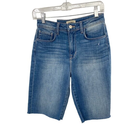 NWT L'AGENCE CICELY HIGH RISE BERMUDA SHORT SIZE 24 jeans - Picture 1 of 6
